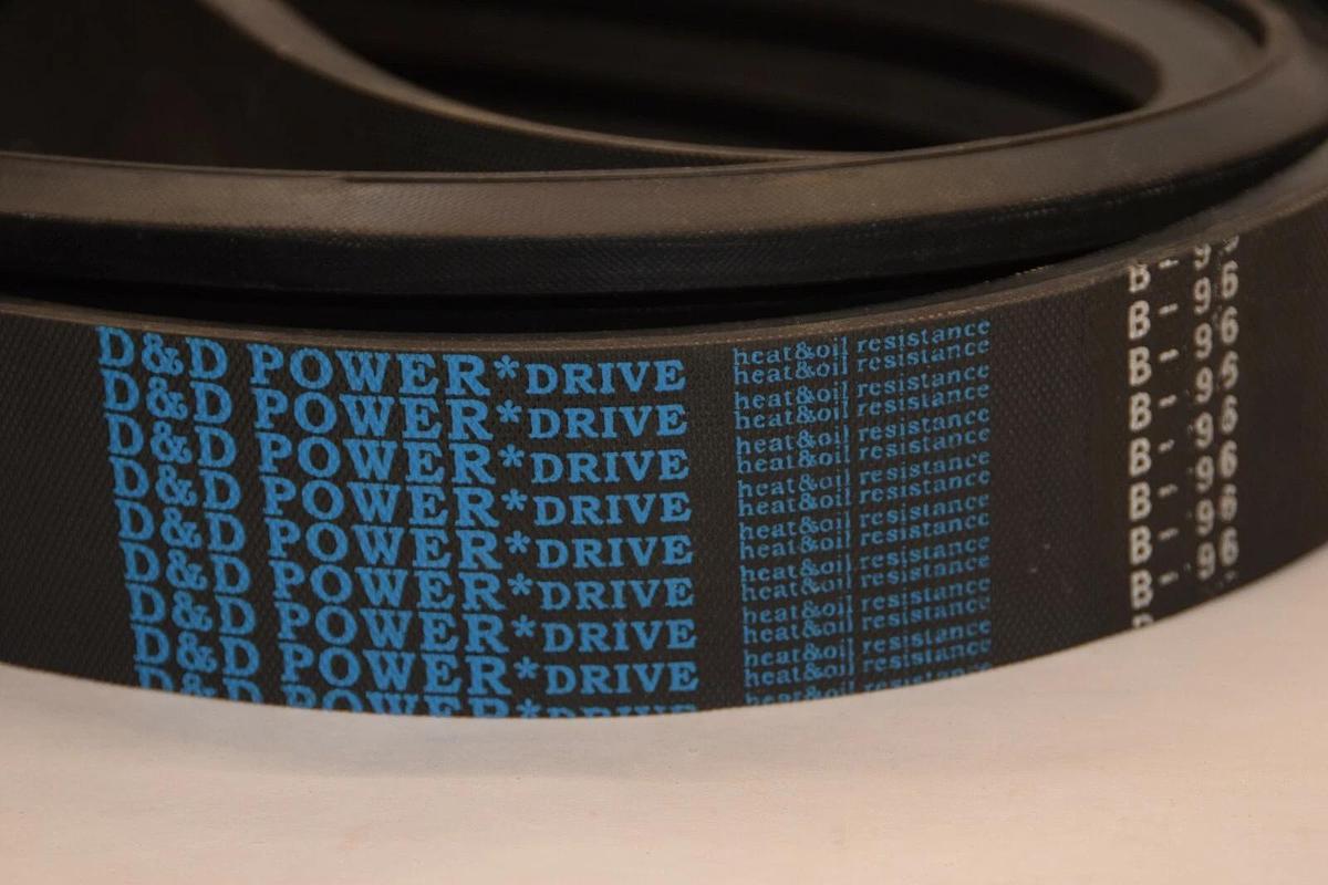 (NEW) D&D Power Belt B-96 B96 4917 3 rib 2-3/16" wide 5/8" thick
