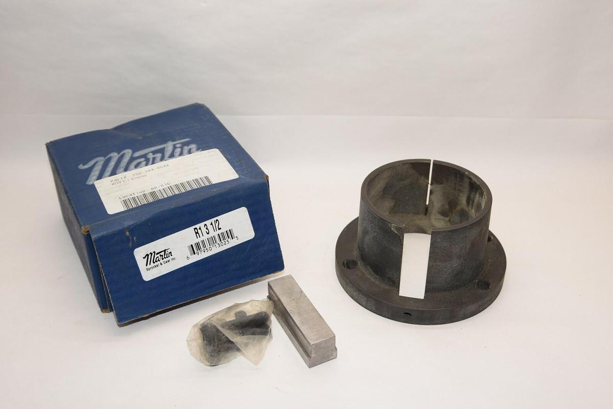 (NEW) MARTIN R13-1/2 R1 3-1/2 3-1/2" Bore Split Taper Bushing