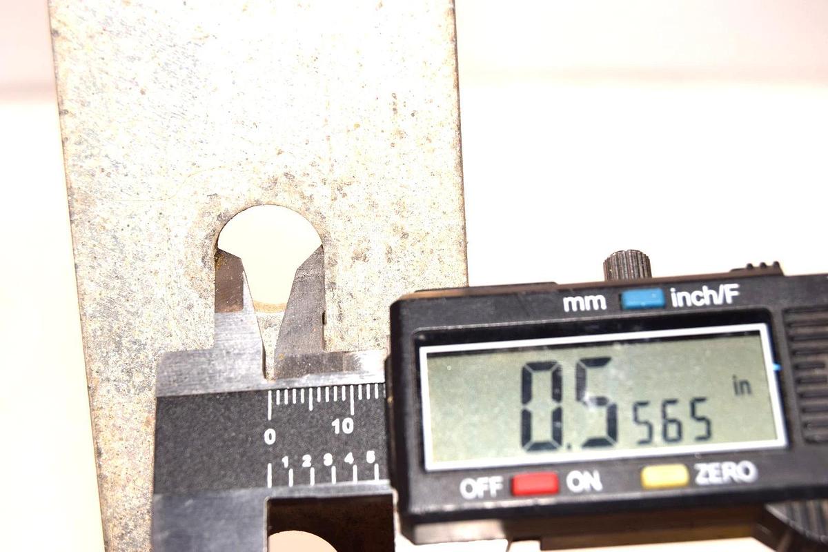 Used 119117590 66" x 2" x 1/4" Copper Bus Bar Ground