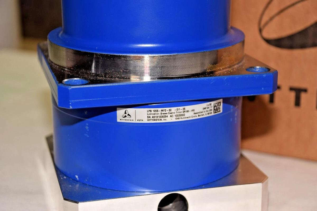 Wittenstein Gearhead LPB120S-MF2-50-0/1-3S  LPB 120S-MF2-50-0/1-3S 1=50 (New)