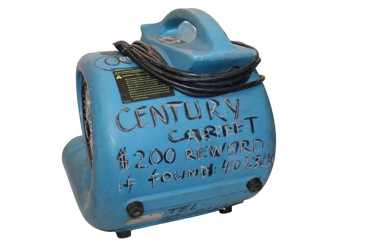 Used DRIEAZ SAHARA PRO F65-PRO HP 10.5 Amp 3-Speed Turbo Dryer