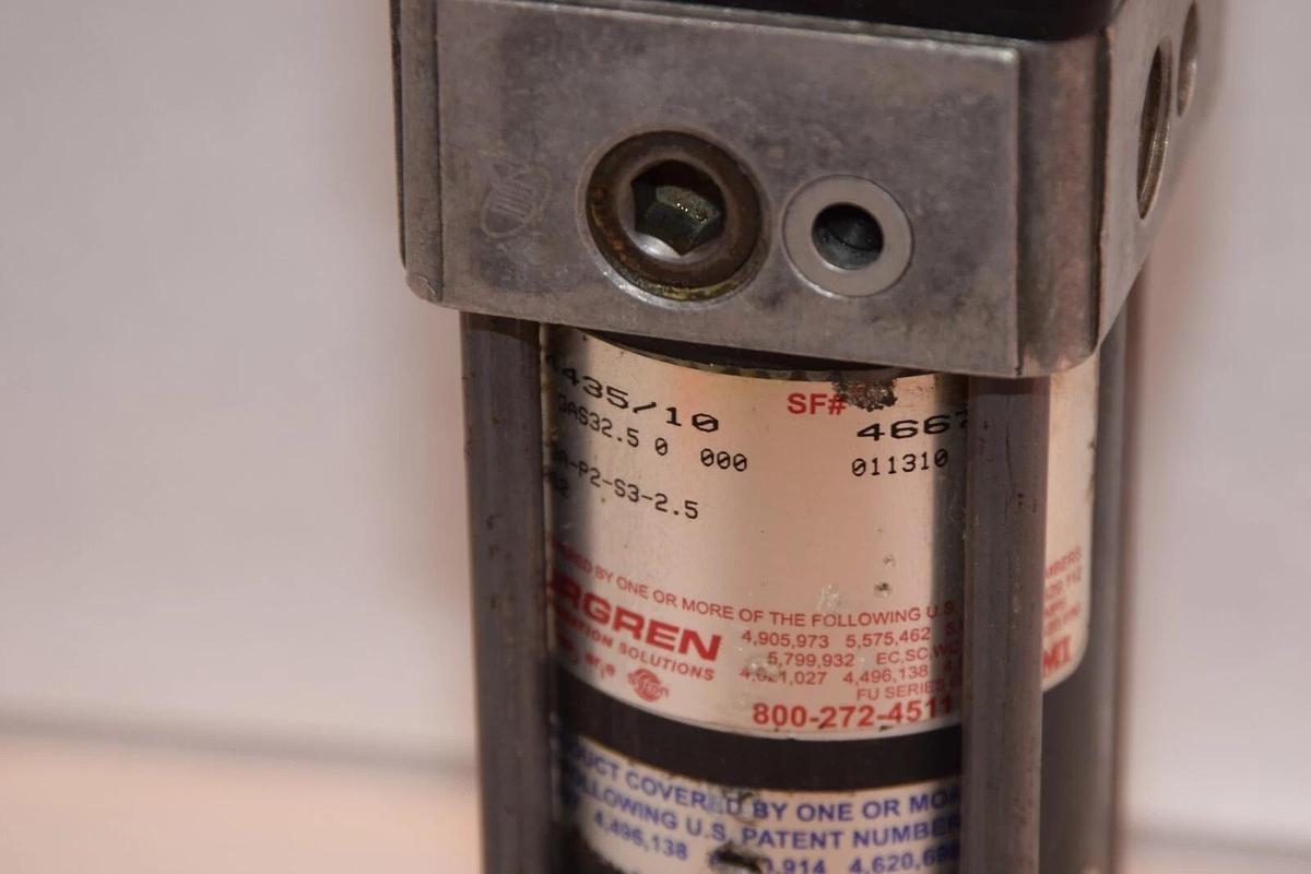 (NEW) NORGREN FU95-LR-A-3A-P2-S3-2.5 FU95LRA3AP2S32.5 Clamp