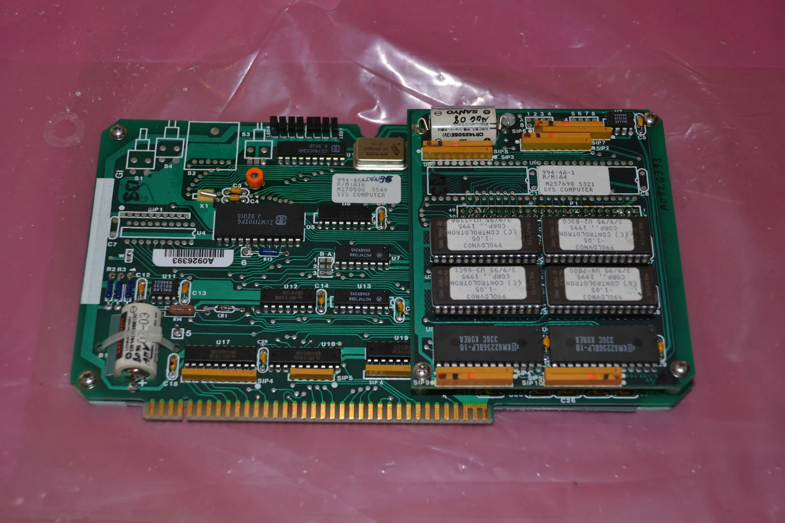 Refurbished CONTROLOTRON 994-4ALDVN35 994 4ALDVN35 994-4A-1 SYS COMPUTER CARD