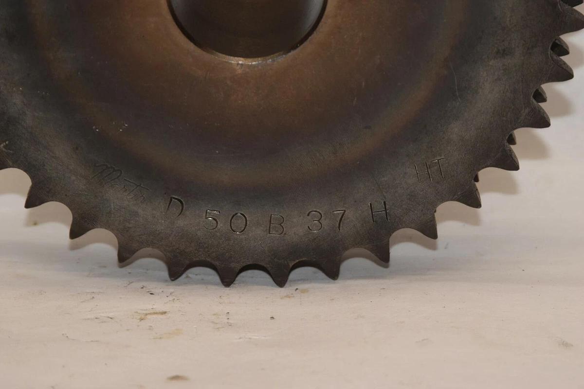 (NEW) MARTIN D50B37H 37 Teeth 1-3/4" Bore Double Row Sprocket