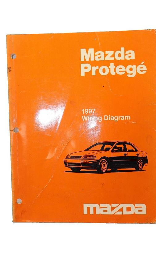 Used MAZDA Protege 1997 Wiring Diagram Manual