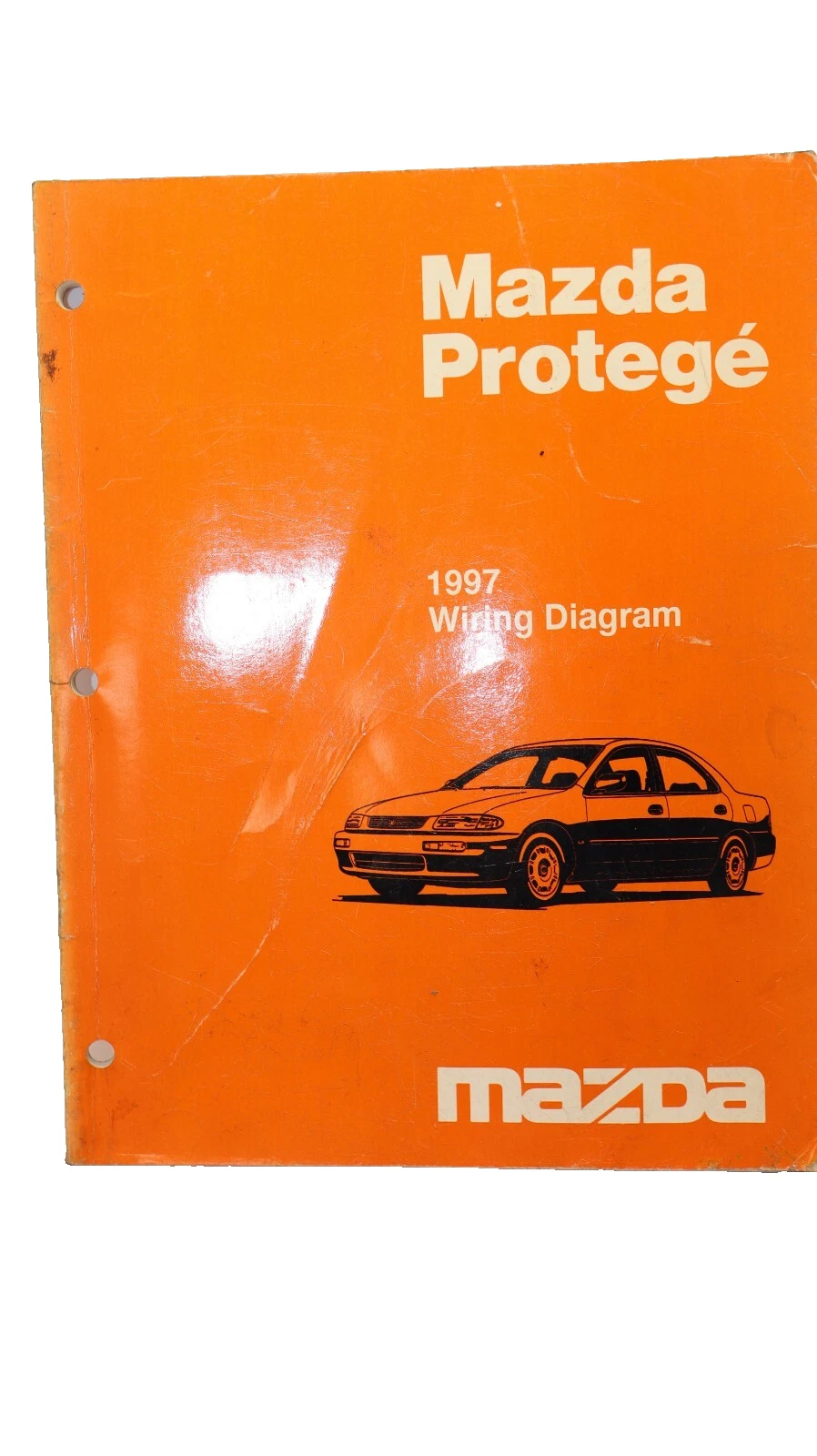 Used MAZDA Protege 1997 Wiring Diagram Manual