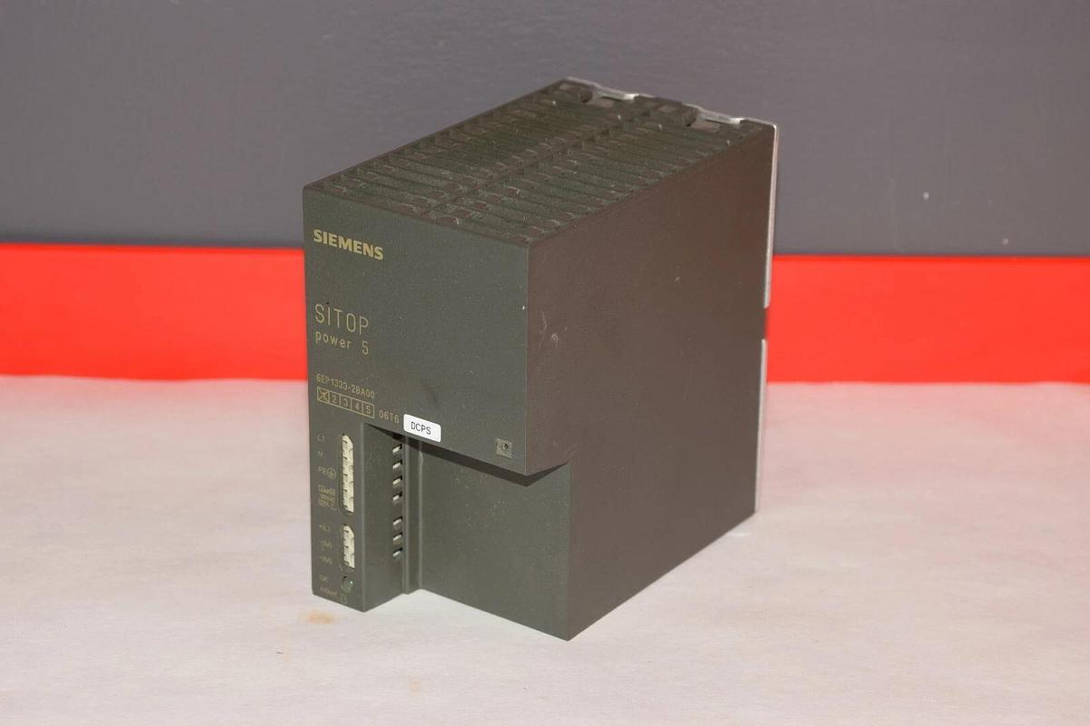 Used SIEMENS 6EP1 333-2BA00 SITOP POWER 5 POWER SUPPLY