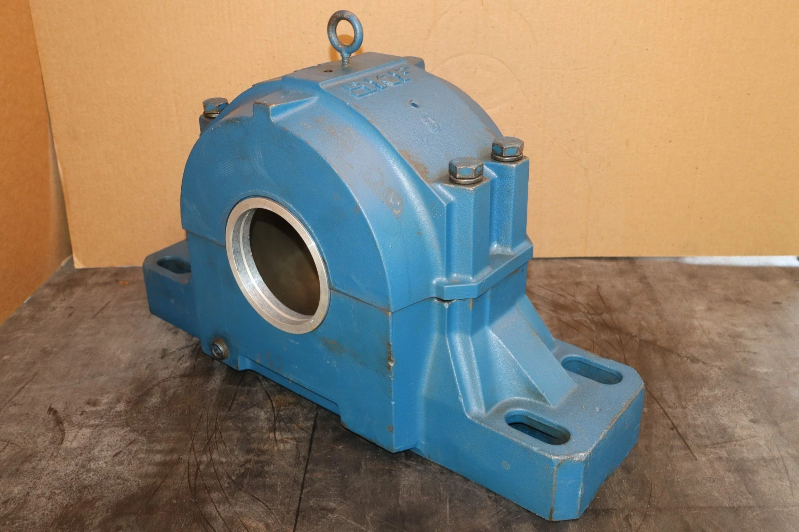 SKF Pillow Block HOUSING 4-Bolt SAF630 SAF-630 SAF 630 Split Plummer 2 Piece NOS