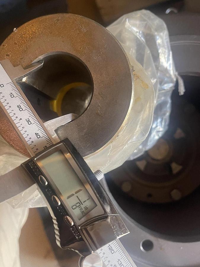 NORD GEAR 9382AZBGH N280TC Inline Gear Box Reducer 175.05:1  10Rpm 224K LbIn