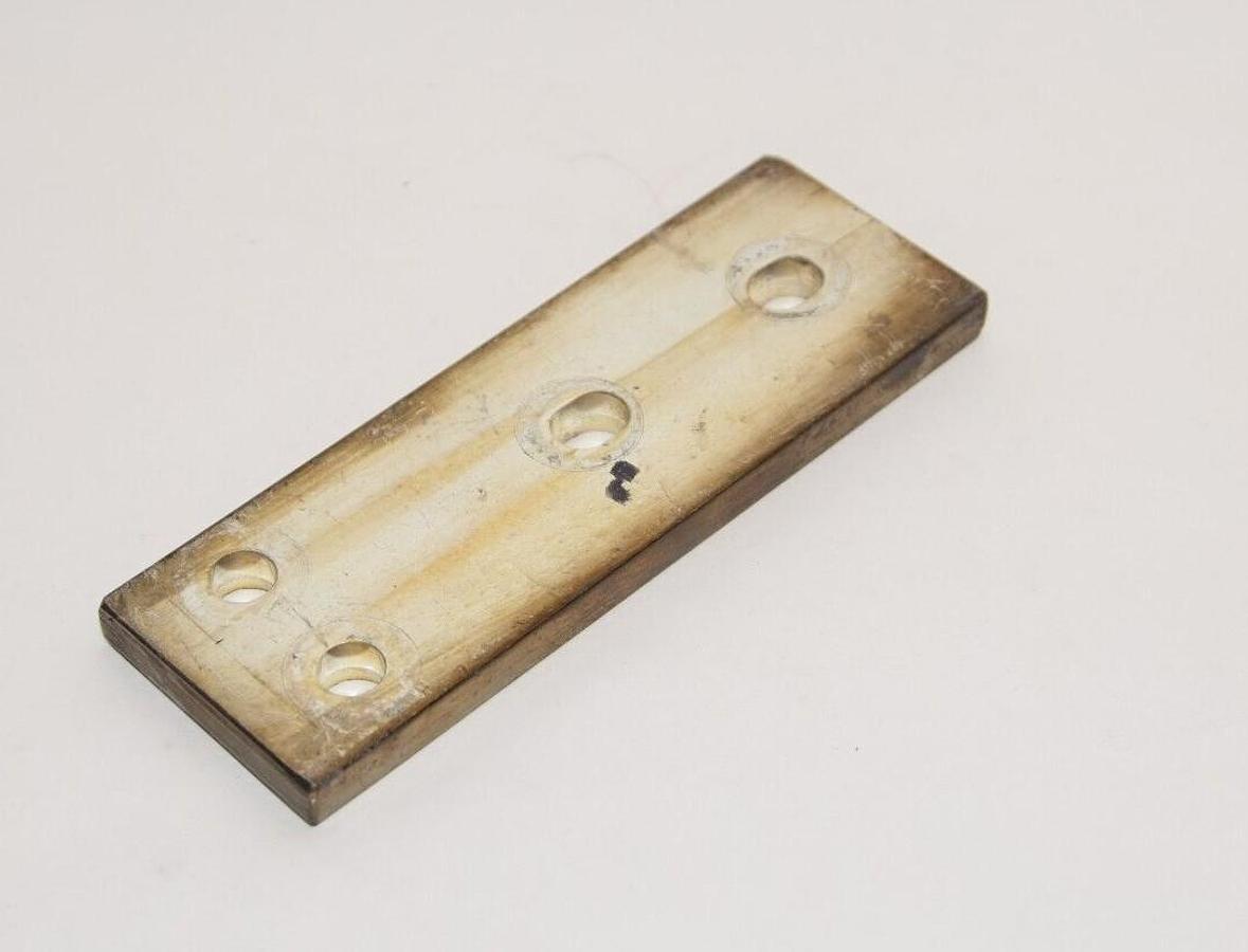 Used Copper Bus Bar 5-3/4" x 2" x 3/8"