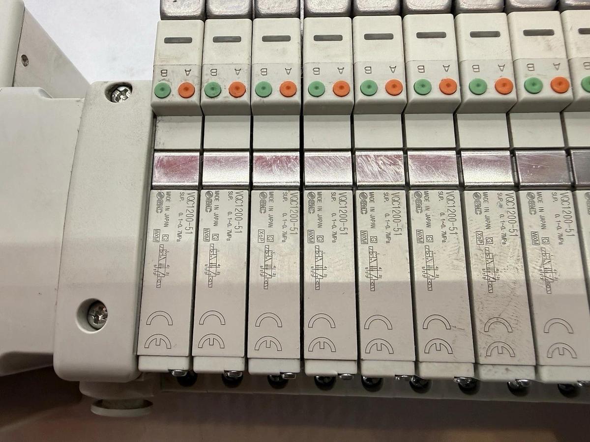 Refurbished SMC Air Valve EX600-SEC2 Serial Interface EX600-ED2 VV5QC11-12C6LD0 Vqc1200-51