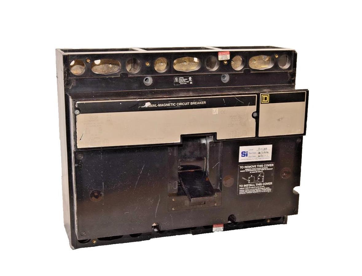 Used Square D NCL 1200A Breaker NCP361200 Ser 2 1200 Amp 3p 600vac