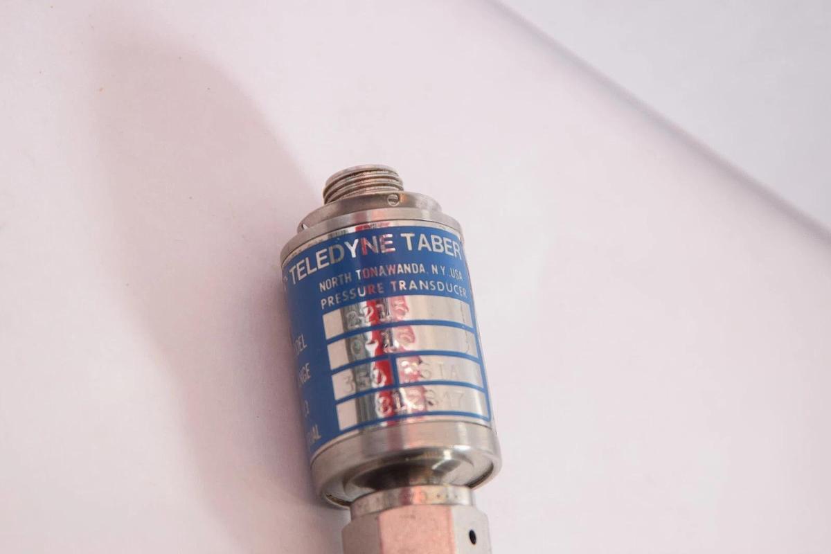 (NEW) TELEDYNE TABER 2215 P-12249 0-15 Range 350Ω Strain Pressure Module Sensor
