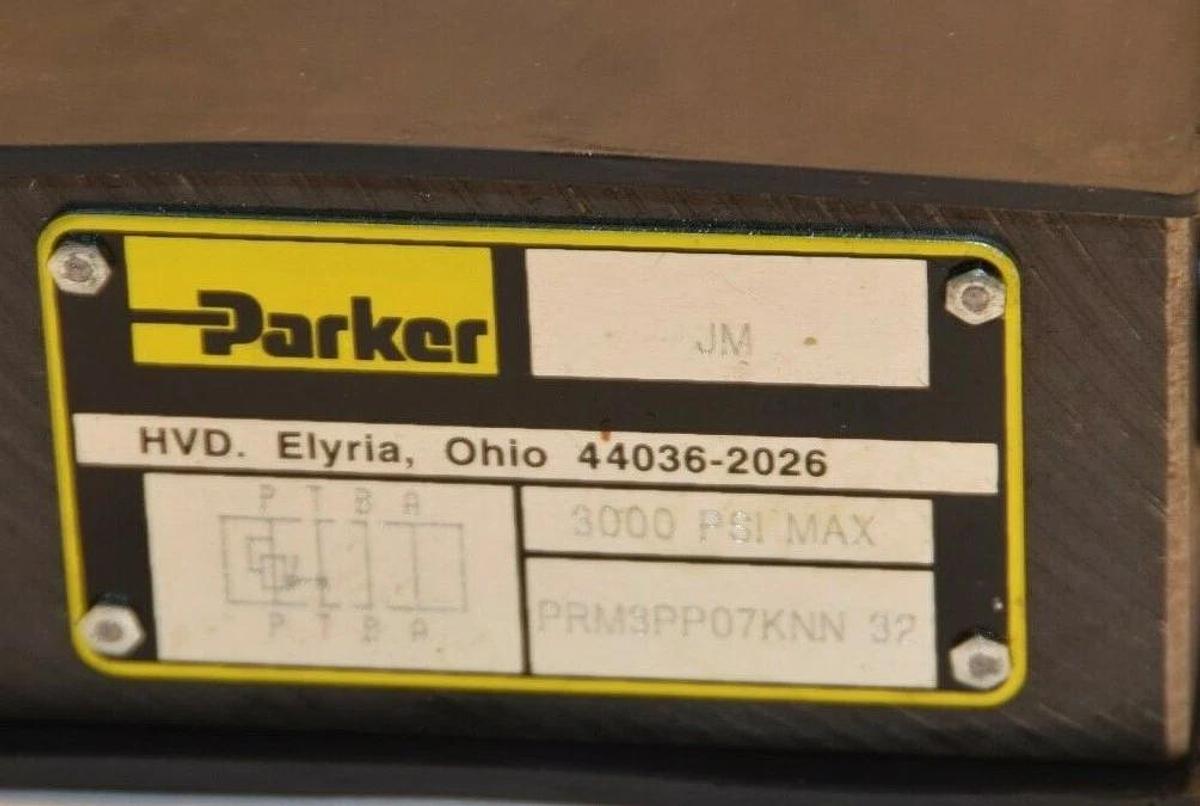 (NEW) PARKER PRM3PP07KNN 32 PRM3PP07KNN32 Hydraulic Reducing Valve