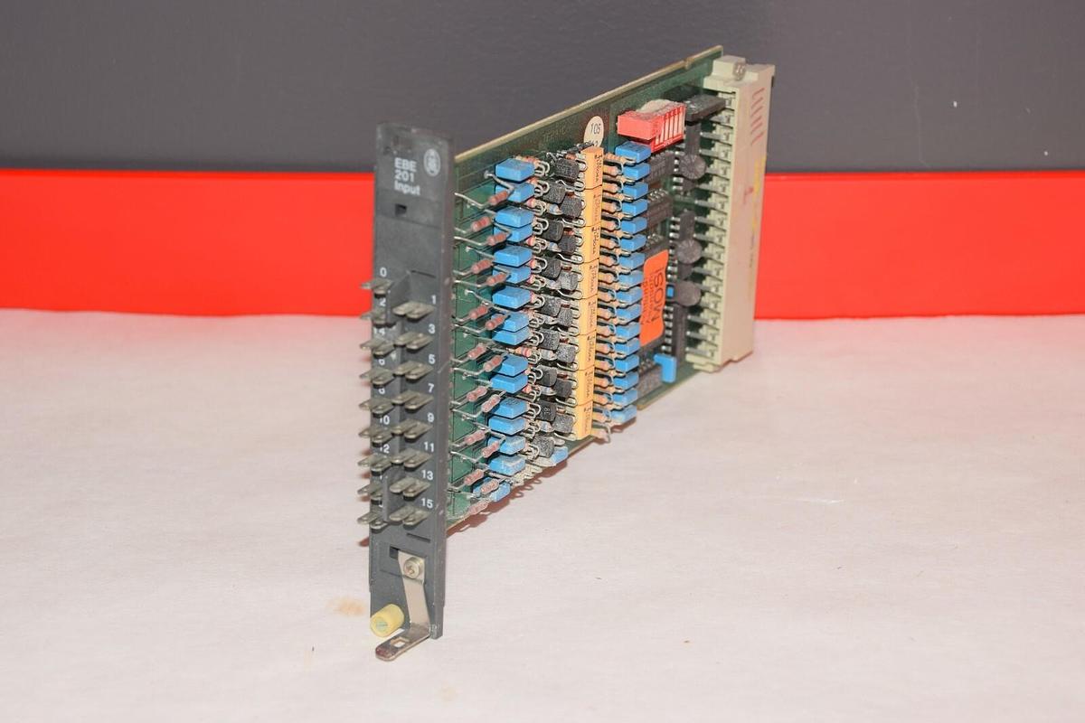 Used KLOCKNER-MOELLER EBE201 INPUT MODULE CARD