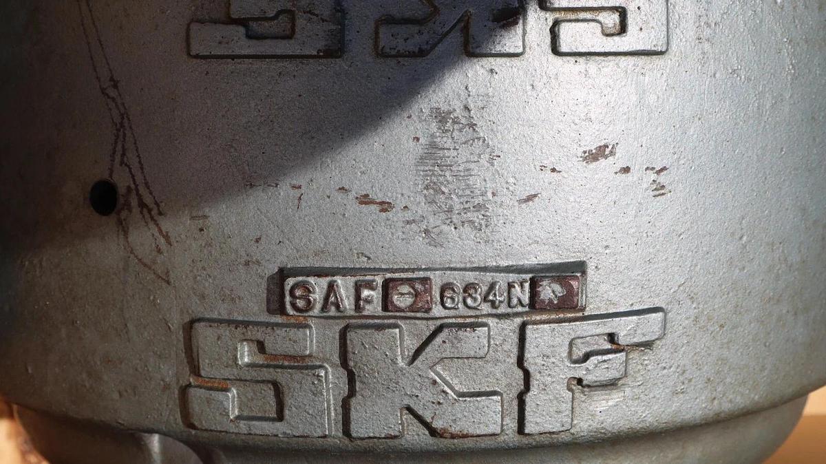 SKF 4 Bolt Split Pillow Block Bearing HOUSING ONLY SAF634N SAF 634N 5-15/16" NOS