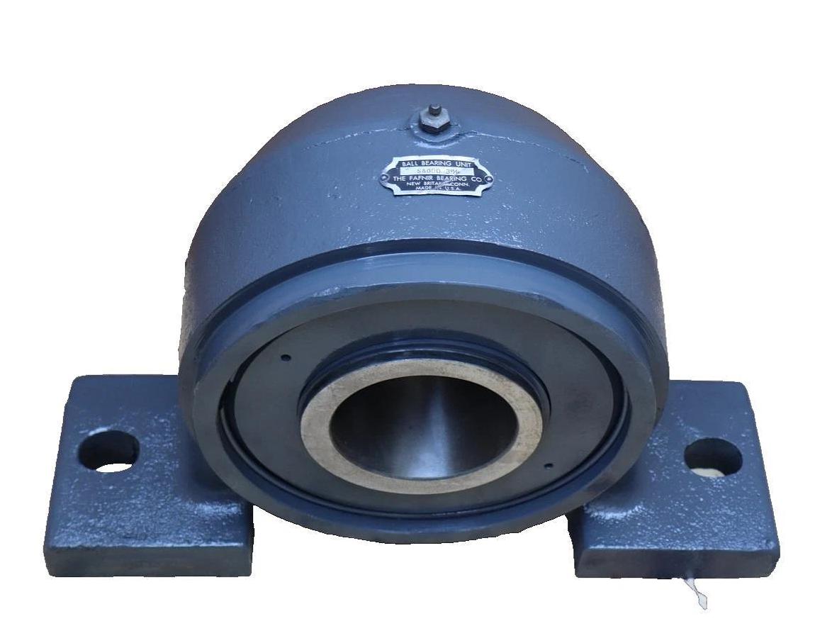 Fafnir 2 Bolt Pillow Block Ball Bearing Unit Housing SA0DD SAODD 3-15/16" NOS