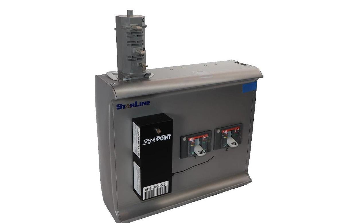 StarLine Track Busway CBMT5GHE55D-(2)L2230R-4DG-M28R30-G01 Tap Box (New)