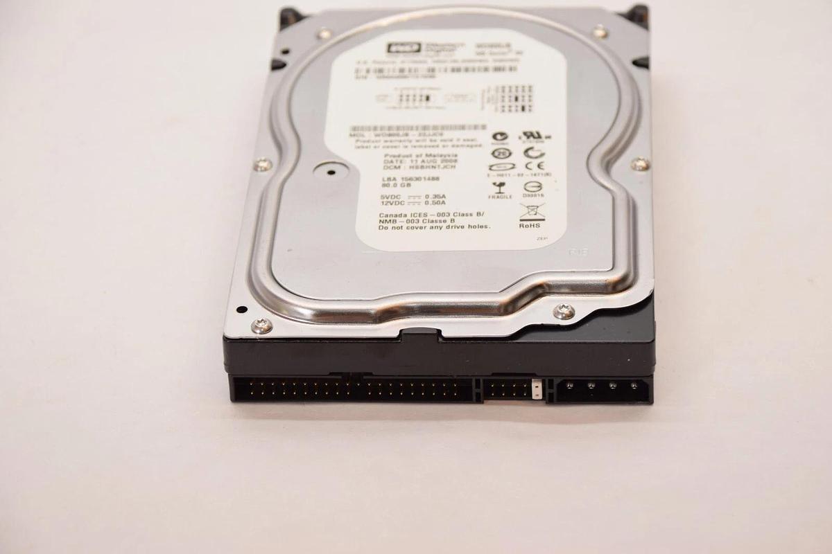 Used WESTERN DIGITAL WD800JB WD800JB-22JJC0 80GB WD Caviar SE Hard Drive