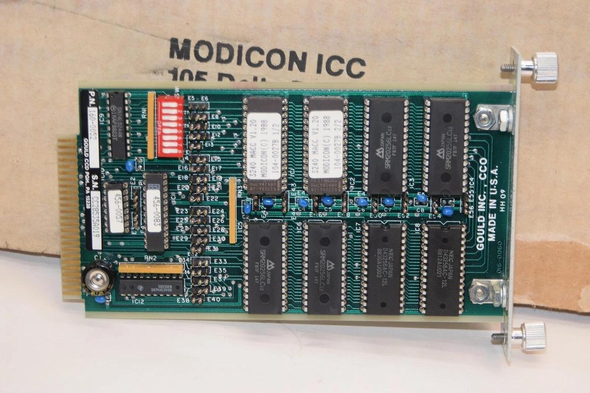 (NEW) GOULD Modicon 160-0052 Board Macc 3240