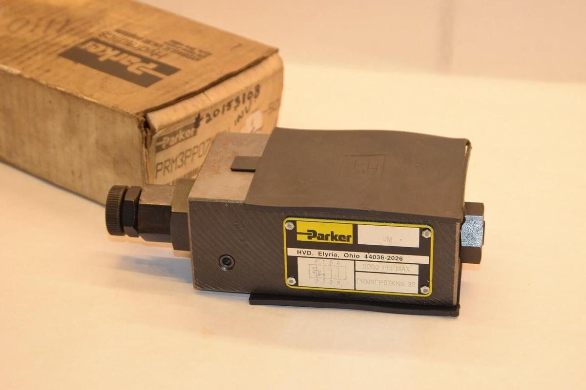 (NEW) PARKER PRM3PP07KNN 32 PRM3PP07KNN32 Hydraulic Reducing Valve