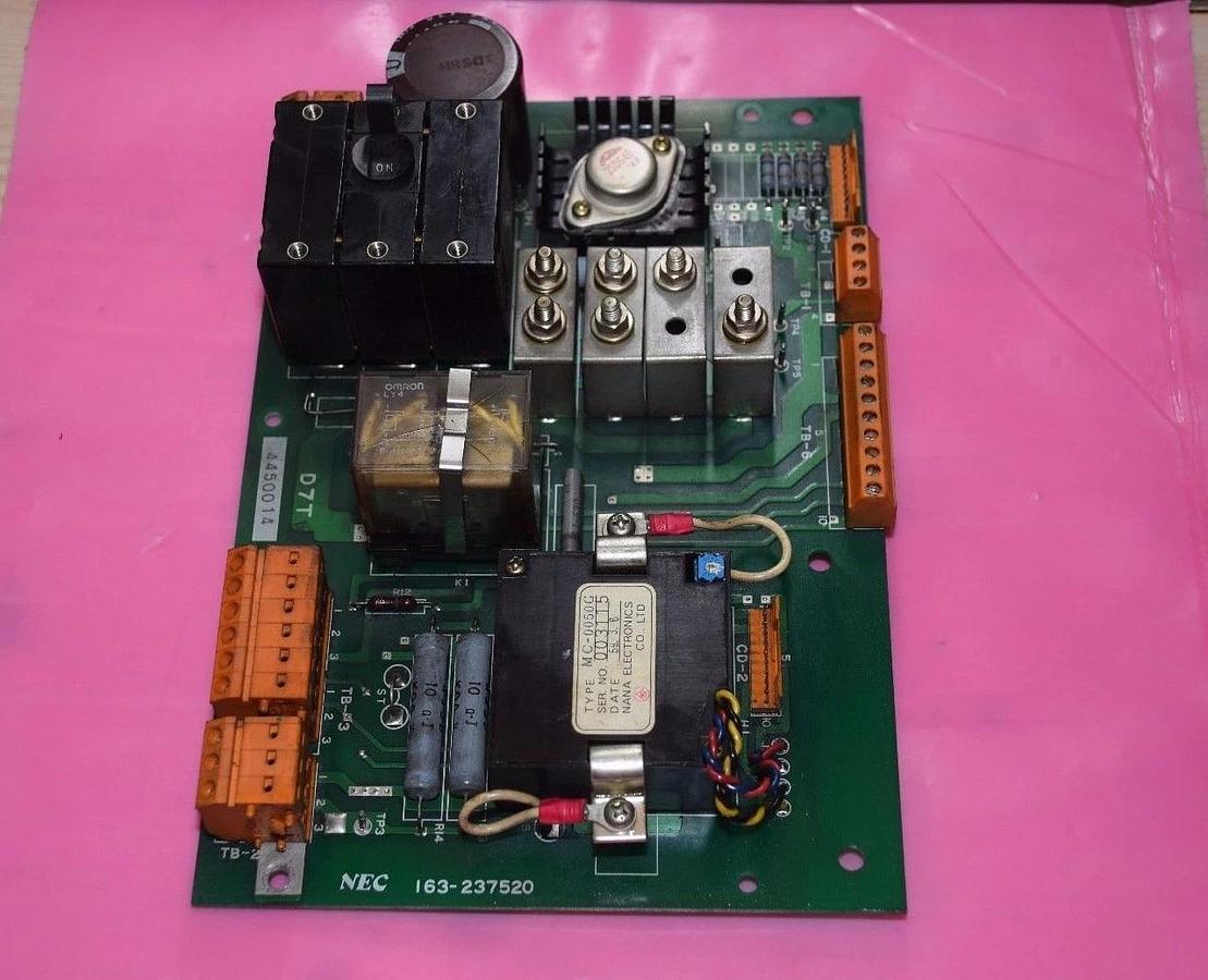 Used NEC CIRCUIT BOARD 163-237520 POWER BOARD ASSEMBLY