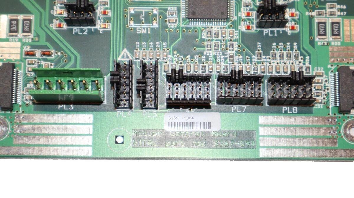 Used VITAL SCIENTIFIC 3367-094 , 3367-094-04 Motion Control Board / Card