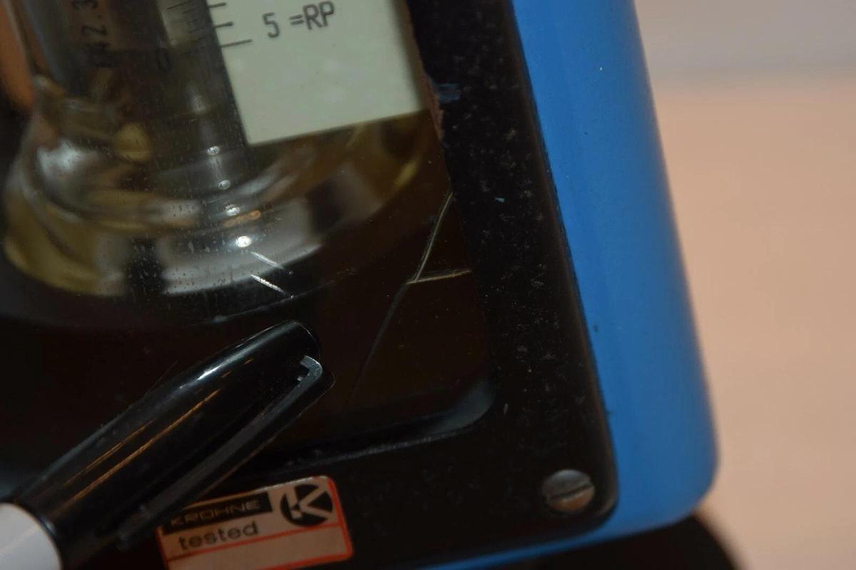 NEW KROHNE SCFM 1-3/4" PORT BLOCK STYLE INLINE FLOWMETER