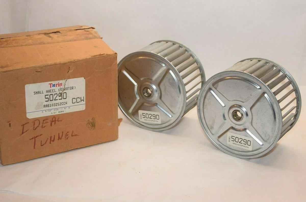 (NEW) TORIN 50290 AA6103252CCW 4" W 6 9/32" Dia 1/2" Bore Small Wheel Airotor