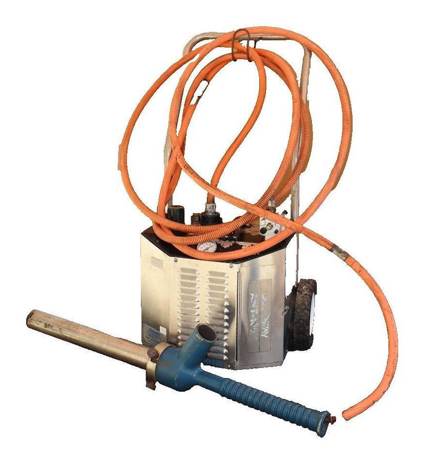Used Goodway Tube Pipe Cleaner AWT-100X AWT100X Clipper Air Val 3C-30A2-S