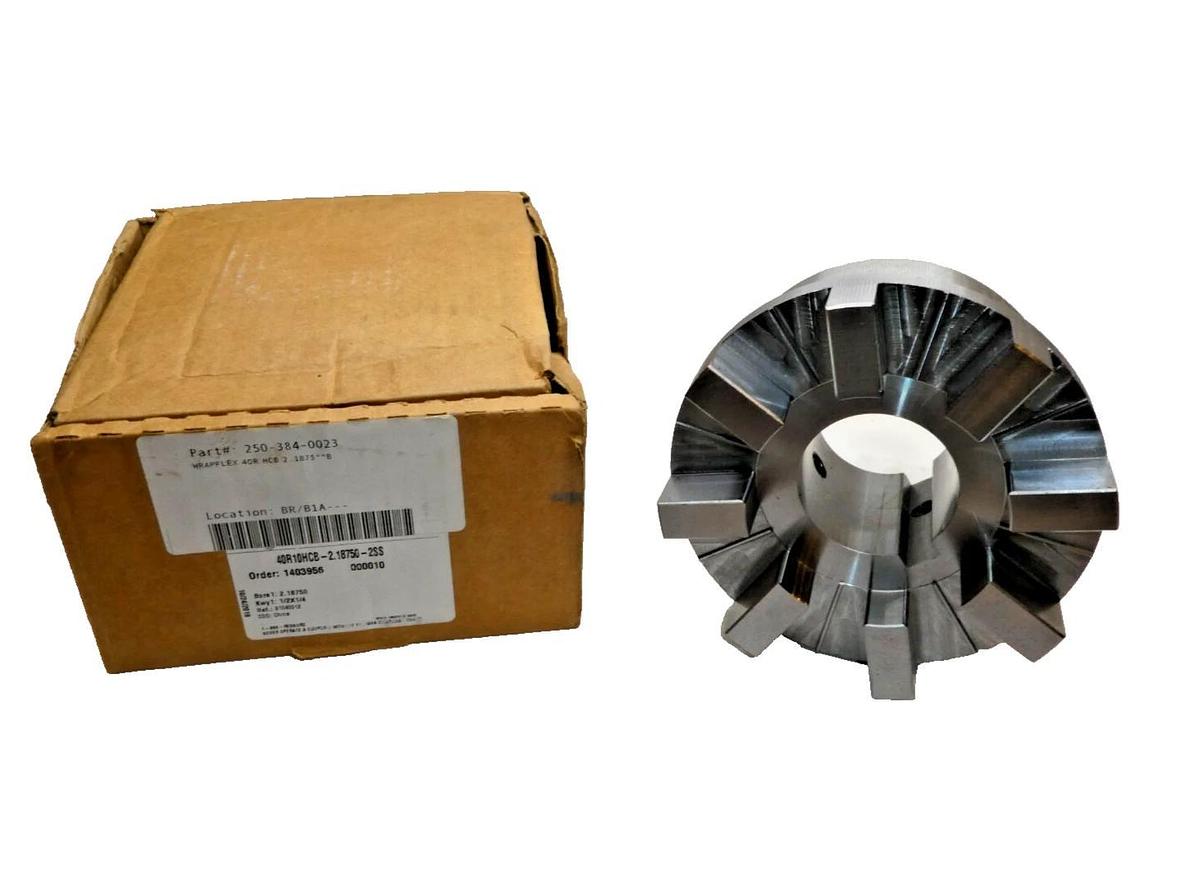 REXNORD Wrapflex Hub 40R10HCB-2.18750-2SS  2-3/16" 40RHCB 40R HCB 2.1875""B NEW