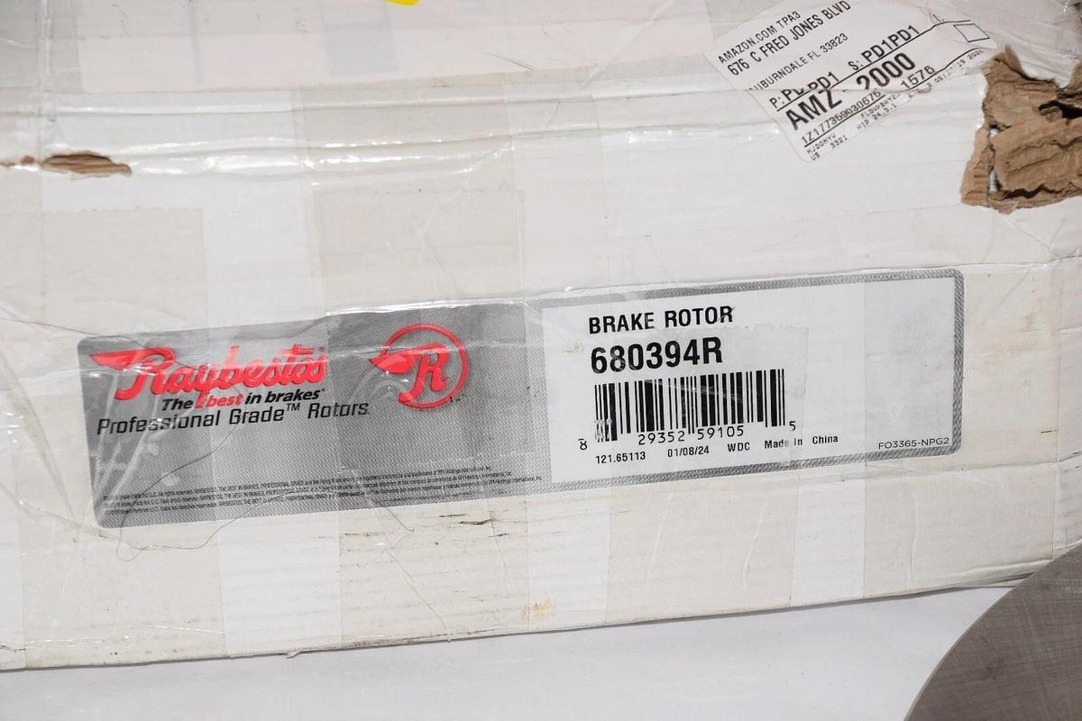 (NEW) REYBESTOS 680394R Rotor-R-Line Rear Brake Rotor