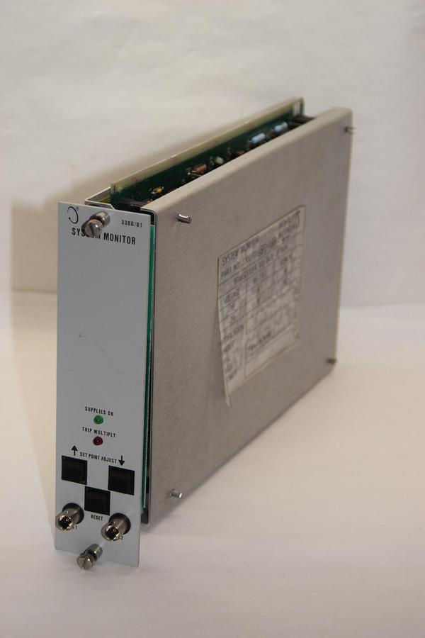 BENTLY NEVADA 3300/01-01-00 System Monitor (New has a broken faceplate stand off