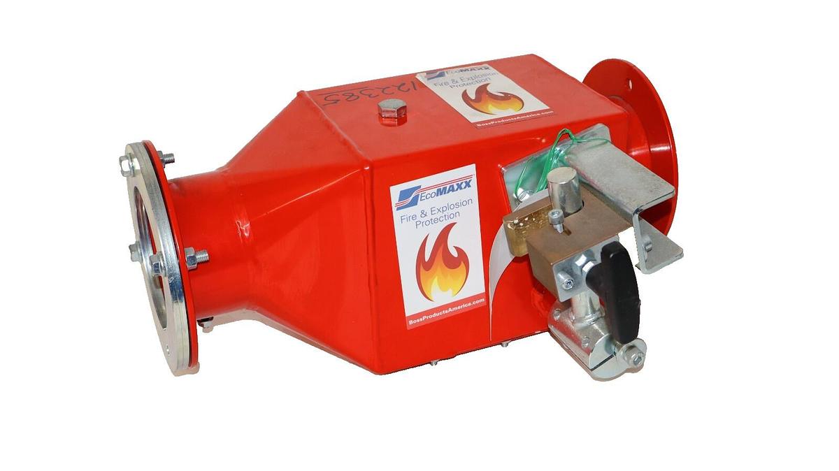 AIRCOM SRL ECOMAXX Safety Not Return Explosion Isol Valve SNR 100 ÷ 400 4" (NOS)
