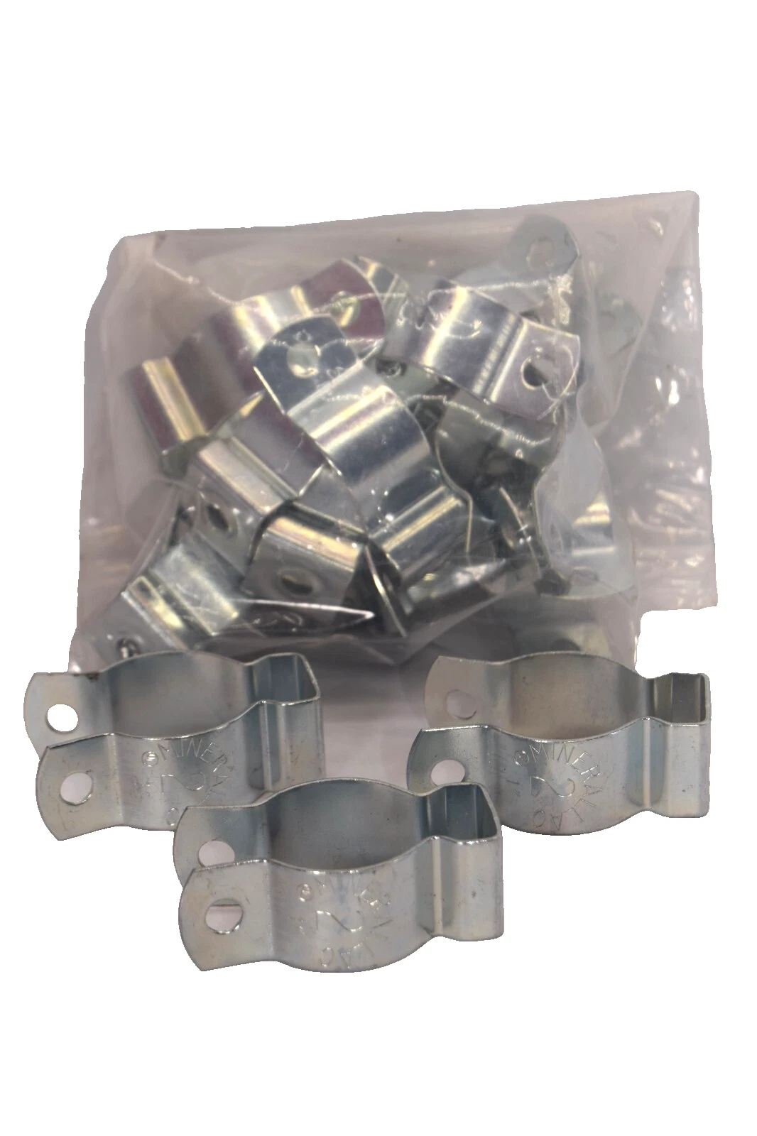 (Lot of 15) MINERALLAC 2 #2 1" Steel Conduit Hanger NEW