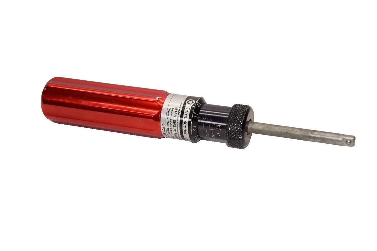 Used TORQUELEADER 10-50 IBF-IN Torque Screwdriver / Driver