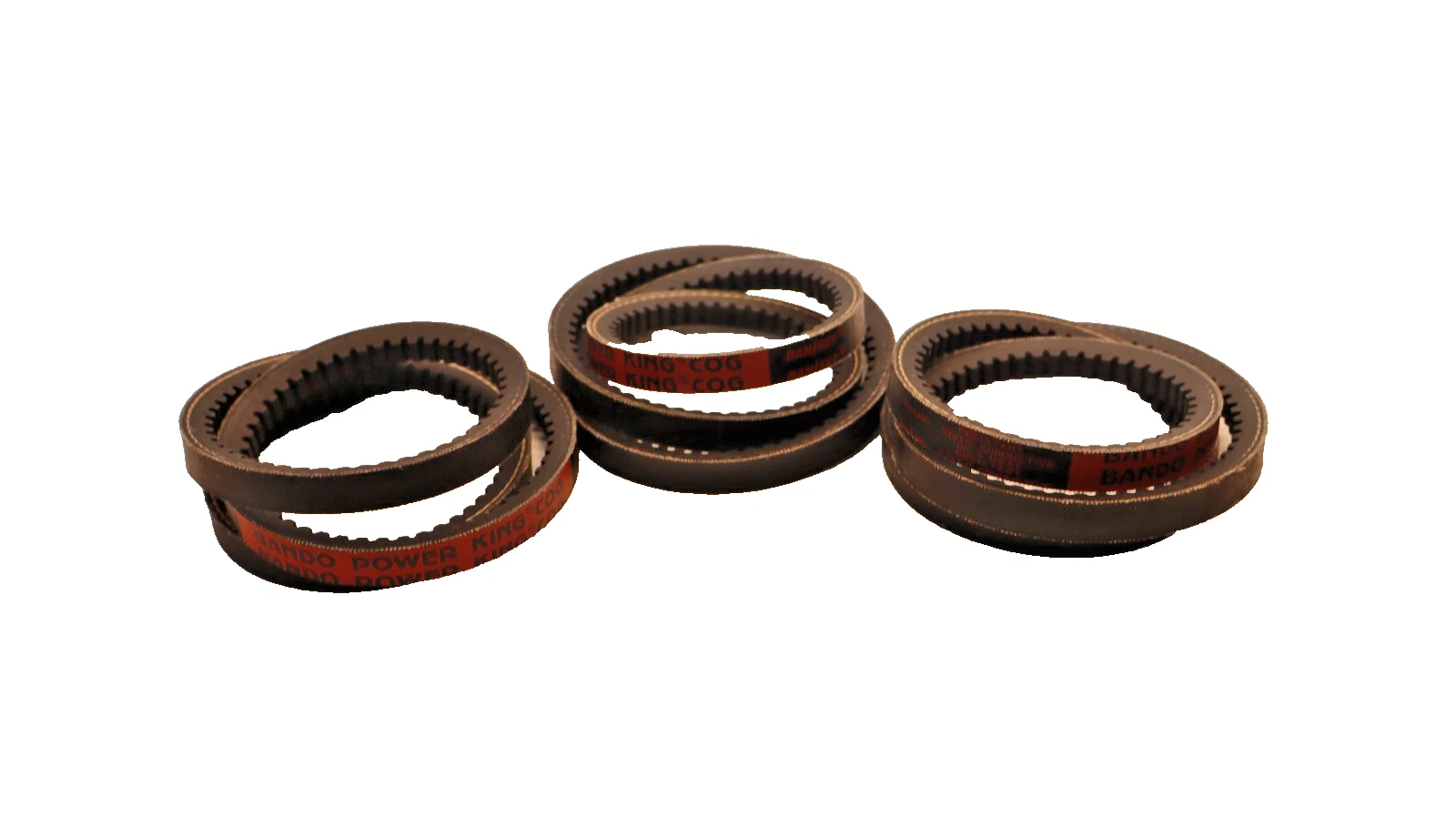 Bando Cogged V-Belt Belt AX-35 AX35 Static Conductive (Lot of 3 - New)