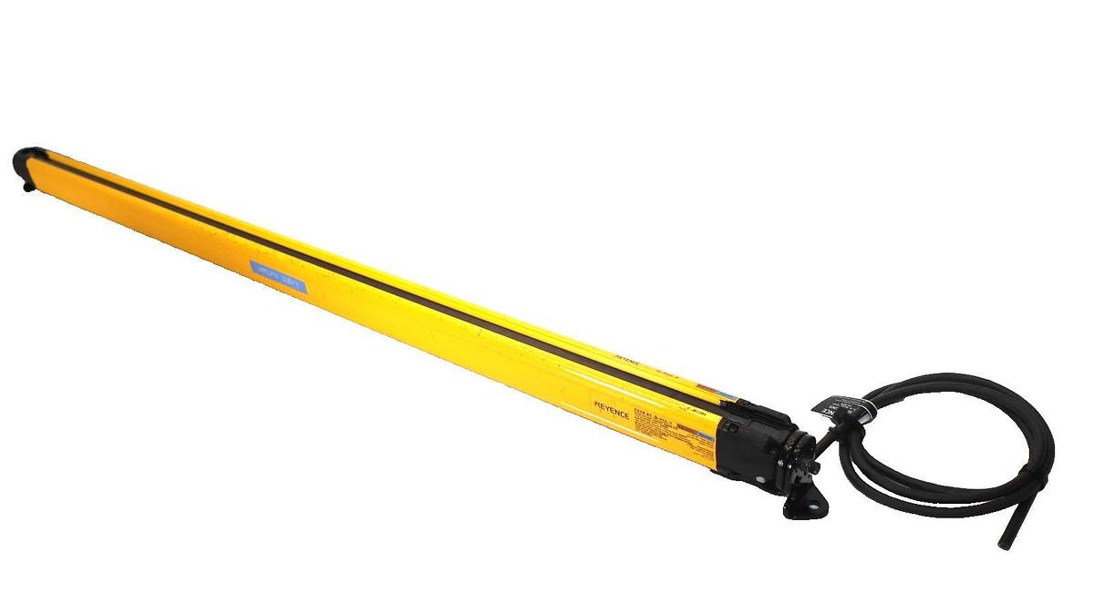 Used Keyence Light Curtain Receiver GL-R22L-R GLR22LR 24V 75mA