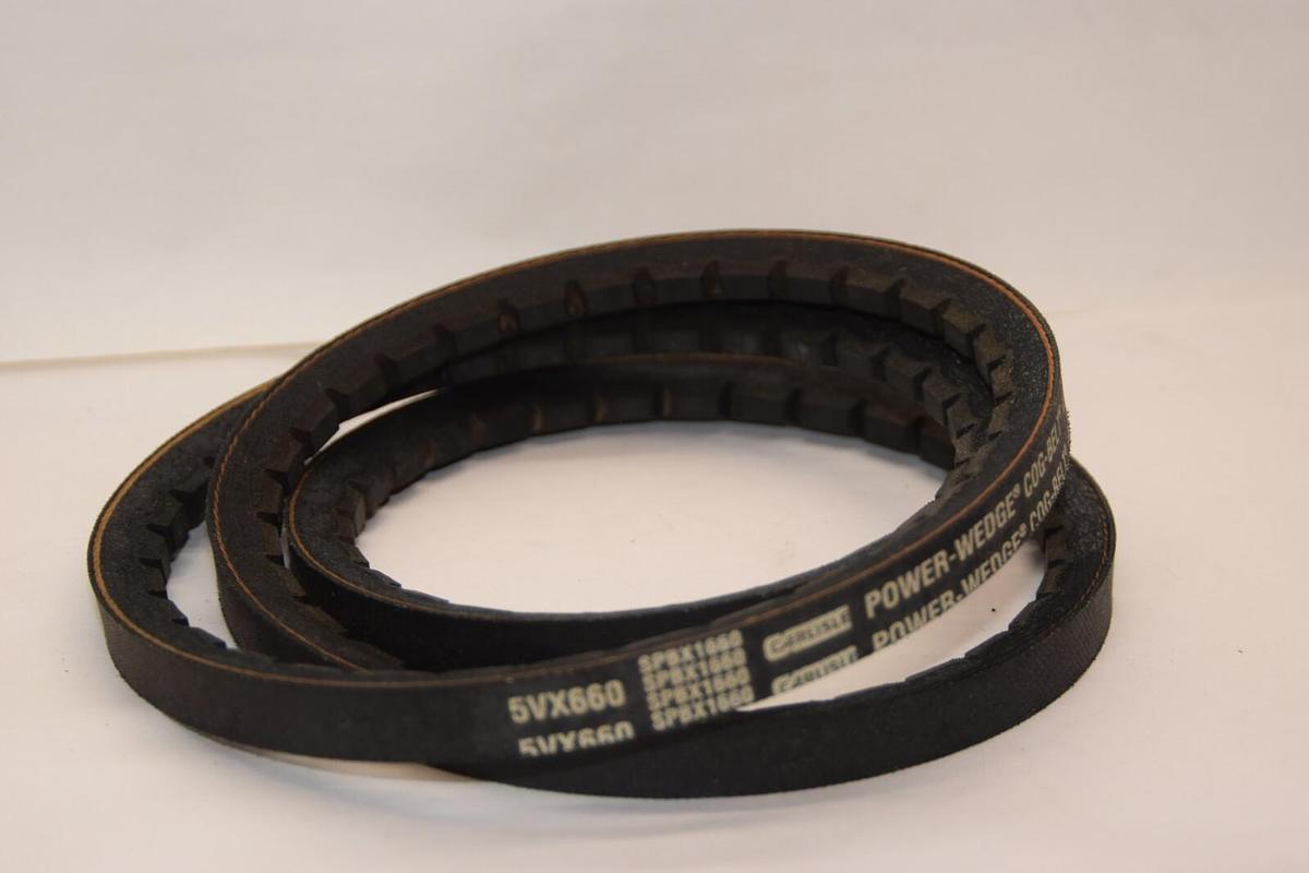 (NEW) CARLISLE 5VX660 SPBX1660 Power-Wedge Cog-Belt USA