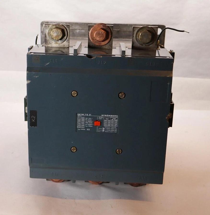 Used STROMBERG OKYM7G21 , OKYM 7 G 21 Nema Size Sz 7 Contactor
