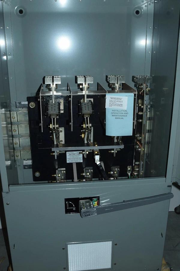 Cutler-Hammer 3BPS1200RT Bolted Pressure Contact Switch 1200A 3PH 1200 Amp Eaton