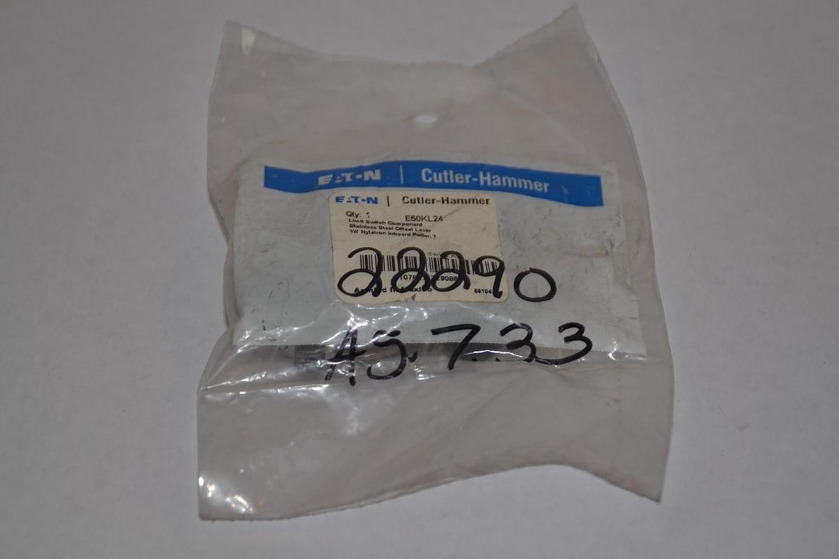 Cutler Hammer Limit Switch Component SS Offset Lever E50KL24 Arm NEW