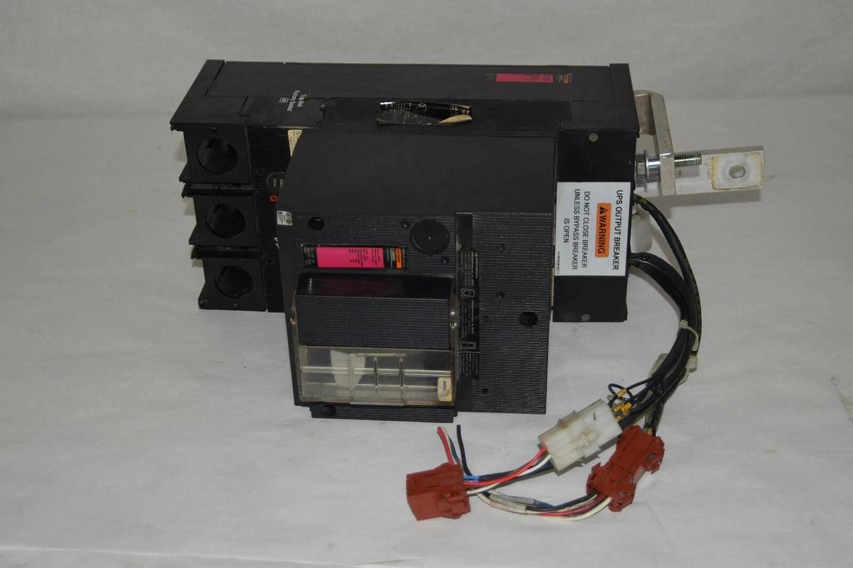 Used Merlin Gerin COMPACT CJ400H 36057 400 AMP Breaker Electronic Trip 400A 400 A