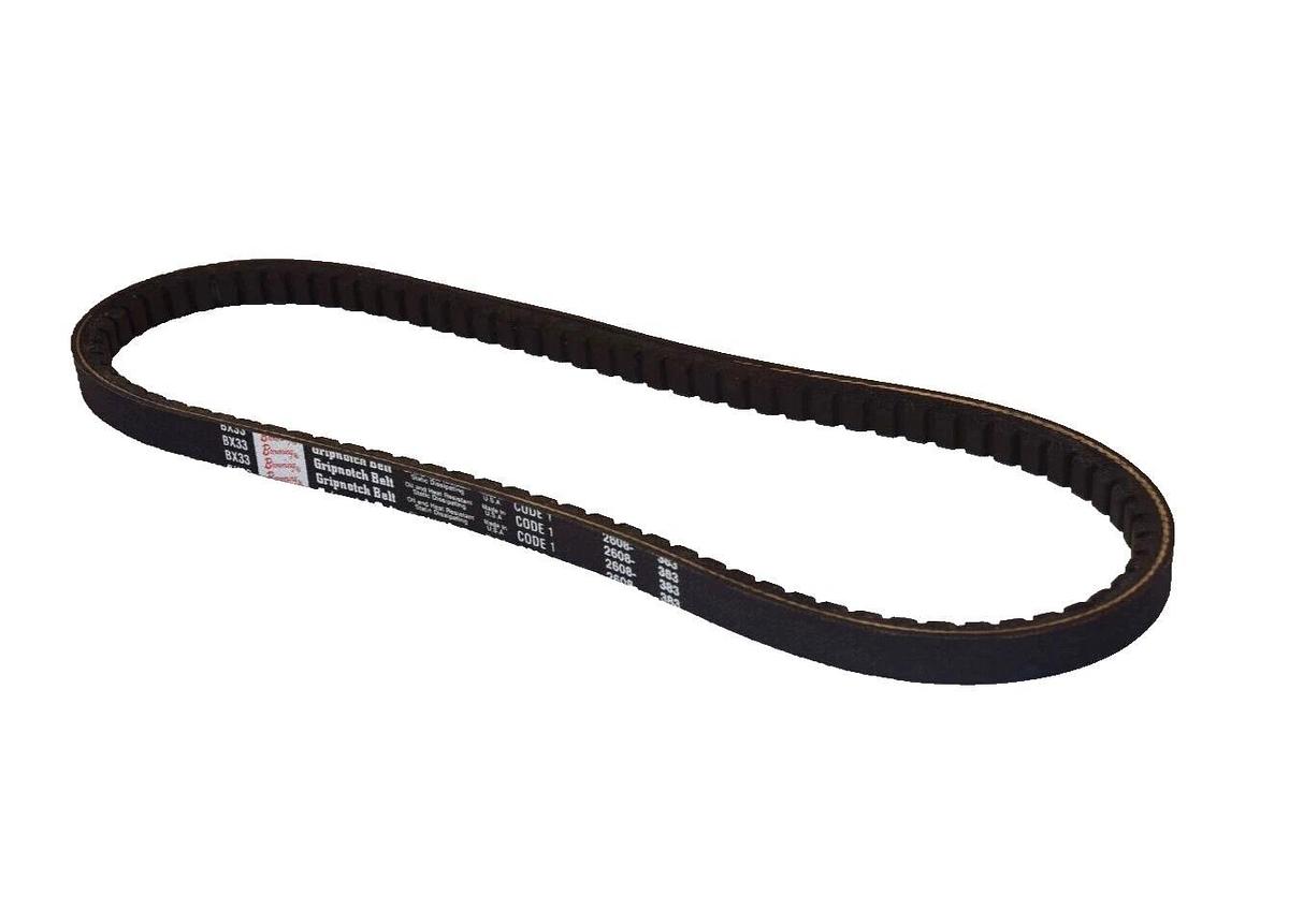 BROWNING Cogged V-Belt Belt BX33 Gripnotch Cogged USA (NEW)