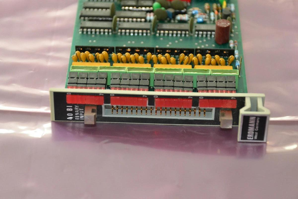 Used ERDMANN 40BI BINARY INPUT 4579.801D 4579 801D 4579-801D 4579-800D