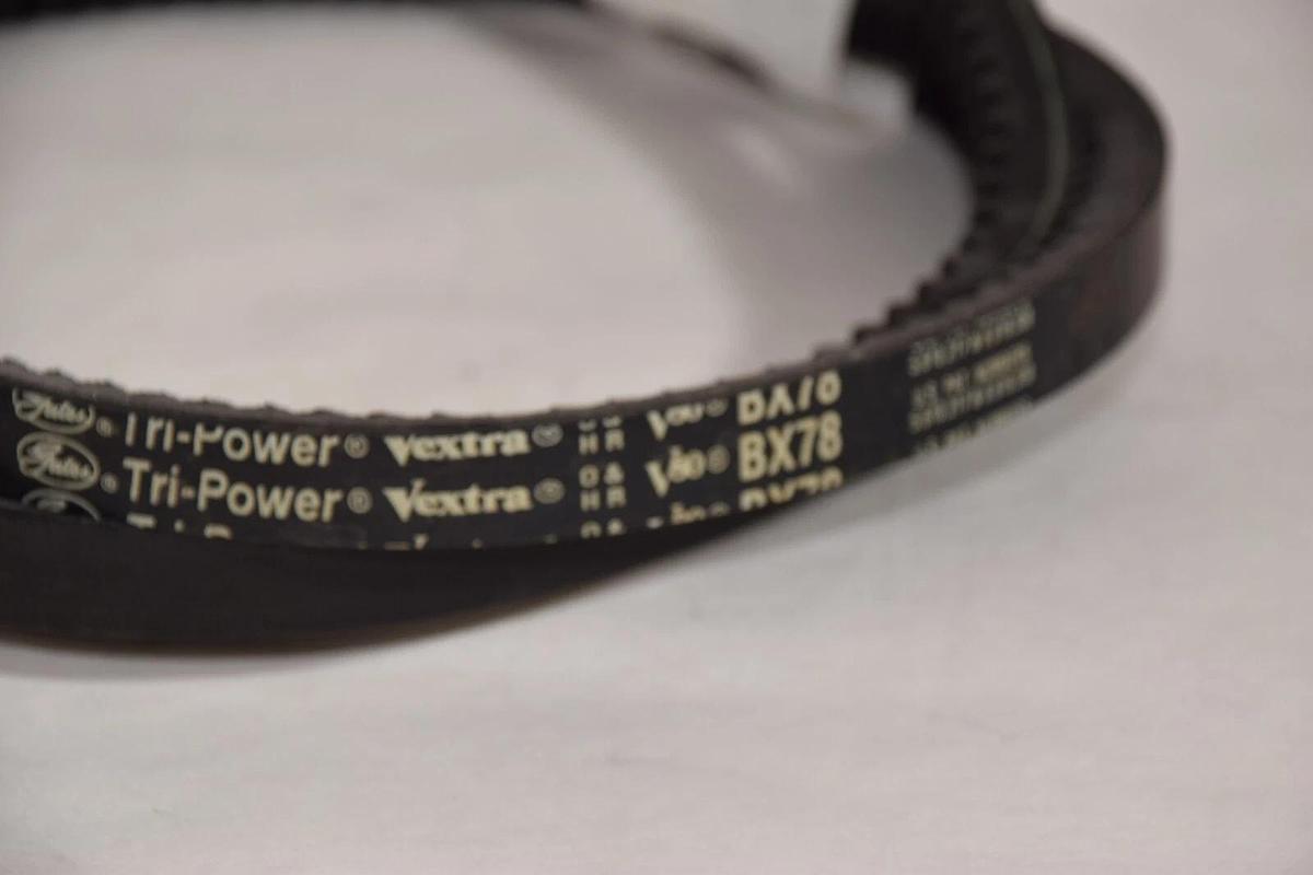 Used (NEW) GATES BX78 , BX-78 , BX 78 , 9013-2078 Tri-Power Cog V-Belt USA
