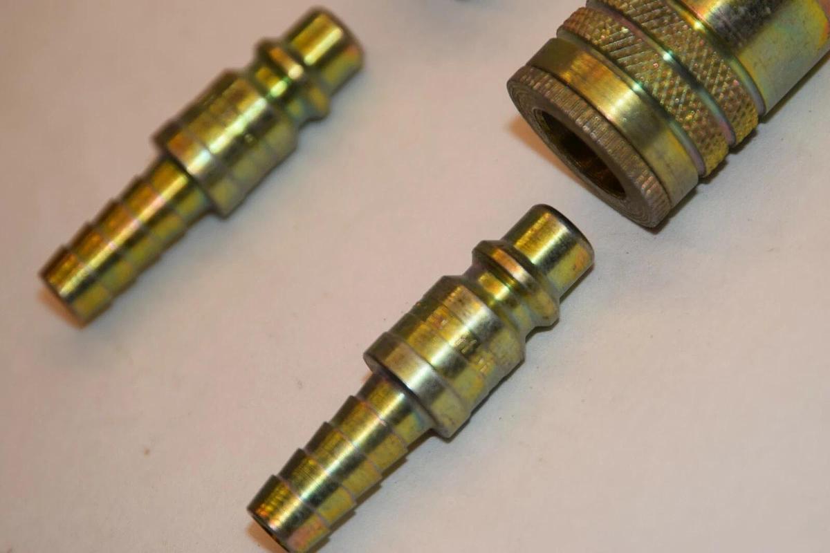 (NEW Lot 2) PARKER 24-5BE W/ H5E HBF 3/8" Industrial Pneumatic Quick Disconnect