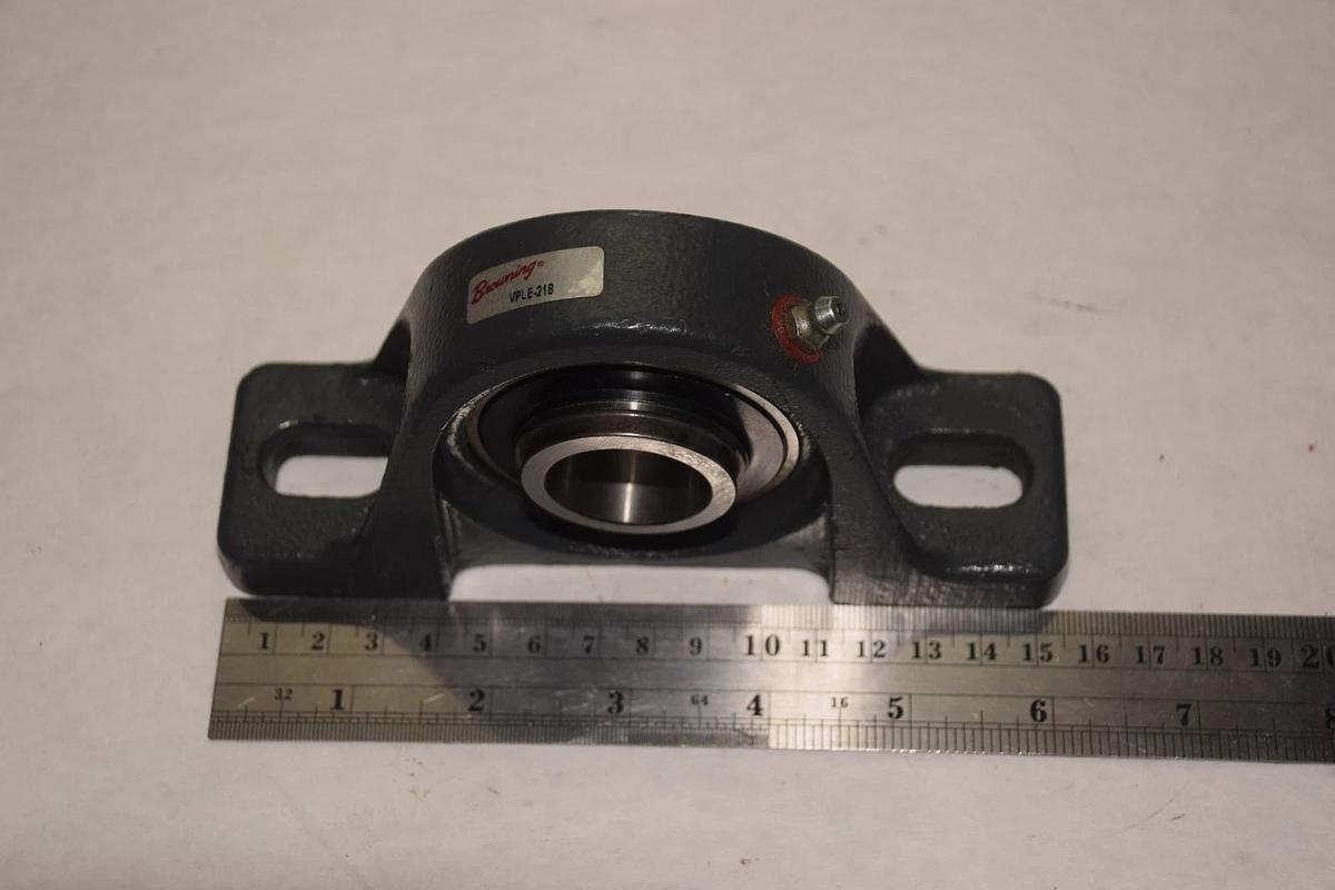 BROWNING VPLE-218 VPLE218 1-1/8" BORE PILLOW BLOCK BEARING NEW