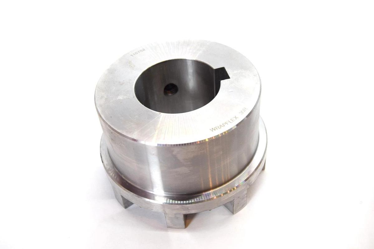 Rexnord Wrapflex Coupling Hub 30R HSB 2.125" Bore 1/2"x1/4" KW 2 SS 10057537 NEW