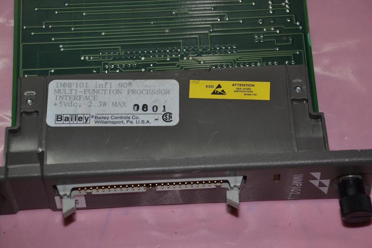 Used Bailey Controls Infi 90 Multi Function Processor IMMPI01 5Vdc